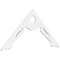 Ekena Millwork Pitch Cena Architectural Grade PVC Gable Pediment, 48"W x 22"H x 1"P (11/12) GPP048X022X100CEN - alternate 1